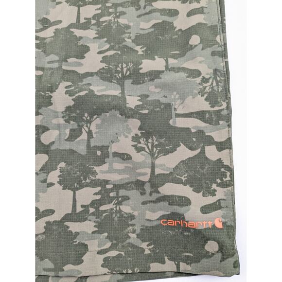 Carhartt Tree Camo Rugged Flex Shorts Small (8-10) Youth - Picture 2 of 6
